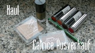 Haul  Catrice Ausverkauf Herbst 2013 [upl. by Lucania]