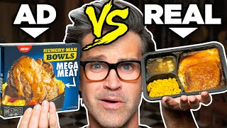 Frozen Food Ads vs Real Life Food Test [upl. by Blanka680]