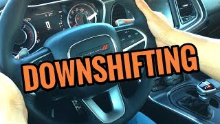 PADDLE SHIFTERS DOWNSHIFTING Explained [upl. by Eidorb]