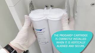 Changing the Progard® cartridge  MilliQ® CLX 7000 [upl. by Elyak]