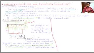 BEE UnitIII  Statically induced emf and dynamically induced emf  Transformers [upl. by Abert]