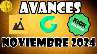 Avances NOVIEMBRE 2024  Kickstarter Gamefound amp Backerkit [upl. by Irdua]