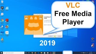 How to Download VLC media player for Windows 10 2019  Free amp Easy [upl. by Ettelorahc304]