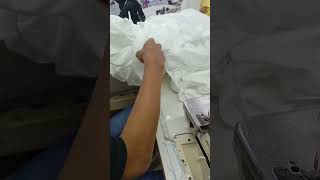 PROSES OBRAS SAMMPING sewingmachine sewingtools tailor sewingtutorialsewingoperatorshorts [upl. by Ayot]