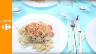 Une recette de parmentier de poisson savoureux avec sa purée [upl. by Bev61]