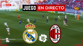 2T 🔴 Real Madrid 32 Milan 👉 EN VIVO 🏆Amistoso 🎤 Narración en ESPAÑOL [upl. by Eseer]