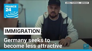 Germany seeks to become less attractive to asylum seekers • FRANCE 24 English [upl. by Wendell]