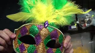 Harlequin Mardi Gras Mask [upl. by Selle]