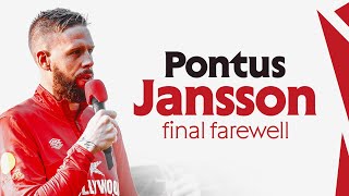 Pontus Janssons FULL Final Farewell speech 😢🎩 [upl. by Rae]