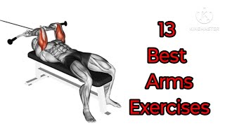 13 Best Arms Exercises l Mohit Fitness [upl. by Lilah]