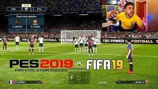 ¿PES 2019 es MEJOR que FIFA 19 [upl. by Thrift]