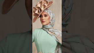 ModestyBlueFashion muslimfashionstyle fashiondesigner hat hijabstyle modeststylefashiontrends [upl. by Natka]