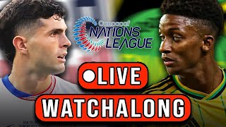 USMNT vs Jamaica Leg One  CONCACAF NATIONS LEAGUE LIVE WATCHALONG [upl. by Abehsile]