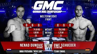 Uwe Schüder vs Nenad Dunovic GMC 18  Flying Uwe Full Fight [upl. by Agnimod]