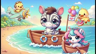 Learn Sing Row Your Boat  Songs For Childrens  Simple Songs  Spend Time With Your Beloved Child [upl. by Elwira]