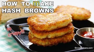 How to make Perfect HASH BROWNS at home [upl. by Daniella]