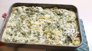 Short Cut Chicken Tetrazzini Casserole [upl. by Hackathorn]