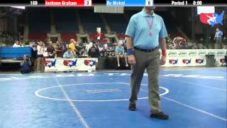 Fargo 2012 160 Round 7 Jackson Graham Minnesota vs Bo Nickal Texas [upl. by Congdon860]