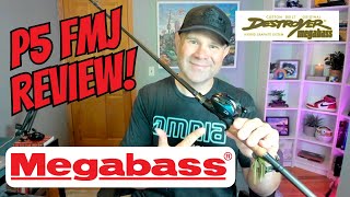 Megabass Destroyer P5 FMJ REVIEW Did they make a GREAT jig rod [upl. by Acisseg]