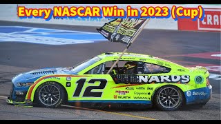 Every NASCAR Win in 2023 Cup [upl. by Ttennaej178]