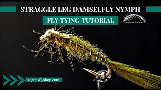 Straggle Leg Damselfly Nymph  Fly Tying Tutorial [upl. by Aneleasor]