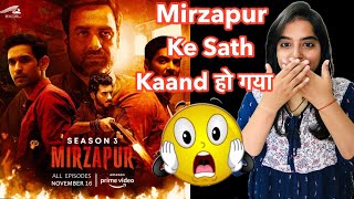 Mirzapur Season 3 vs Panchayat Season 3  Deeksha Sharma [upl. by Kcinom]