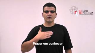 Libras  Prazer em conhecer [upl. by Immas]