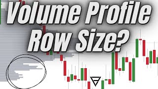 How I Set Up My Volume Profile Row Size Definition in TradingView [upl. by Baun]