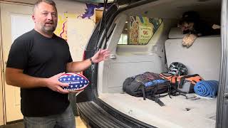 How to utilize the most cargo space out of a Chevy Tahoe [upl. by Skoorb]