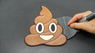 Poop PANCAKE POO Emoji [upl. by Eyllom]