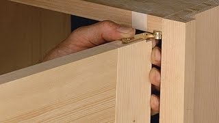 How to Install Offset Knife Hinges [upl. by Chick]