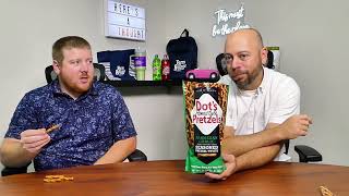 NEW Dots Pretzels Garlic Parmesan Flavor Review Two Short Guys Taste Test [upl. by Candless350]