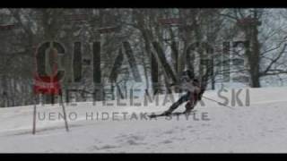 CHANGE THE TELEMARK SKI UENO HIDETAKA STYLE TEASER [upl. by Kenward]