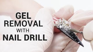 Stepbystep Guide to Removing Gel Polish With a Nail Drill [upl. by Tiossem834]