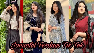 Jannat Ul Ferdous😍 New Tik Tok Video [upl. by Brunella]