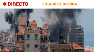 ISRAELPALESTINA NETANYAHU bombardea GAZA tras el ATAQUE MASIVO desde la FRANJA  RTVE [upl. by Ainalem457]