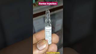 Rantac injection के फ़ायदे  Ranitidine injection ulcers acidity ranitidine injection [upl. by Lower241]