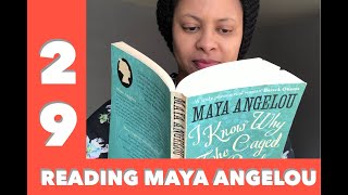 20 SEVENTEEN BOOK CLUB READALONG  MAYA ANGELOU CHAPTER 29  RUNWRIGHT READS [upl. by Helsell204]