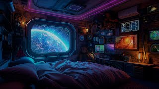 Celestial Relaxation  Brown Noise Spaceship Vibes  Relaxing amp Deep Sleep amp Stress Relief  3 Hours [upl. by Brig]