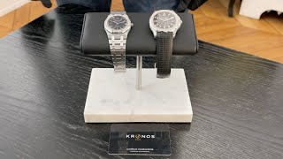 Audemars Piguet Royal Oak 4100ST amp Patek Philippe Aquanaut 5167A  Kronos 360 [upl. by Grayce]