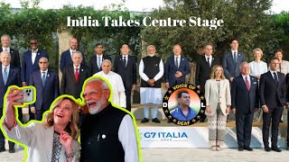 ‘Melodi’ selfie hugs and bilateral talks Highlights from PM Modi’s G7 trip to Italy [upl. by Asit508]