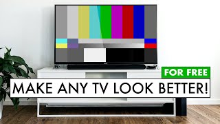 How To Make ANY TV Look Better TV Settings for Best Picture Quality [upl. by Anitak]