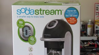 SodaStream Fizz Model FZ9001  Unboxing Assembly and Demonstration [upl. by Chlori173]