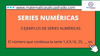 Series Numéricas Tipo COMIPEMS [upl. by Einnhoj]