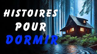 Histoires Vraiment Effrayantes Pour Dormir  Sons de Pluie  Écran Noir  Vol44 [upl. by Chasse]