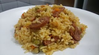 MELHOR RECEITA DE ARROZ TEMPERADO NA PRESSÃO [upl. by Anaet]