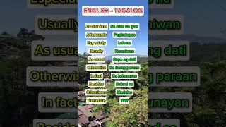 160 English Tagalog Translation reels shorts short video shortvideo youtubeshorts subscribe [upl. by Lancaster611]