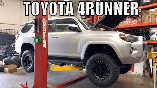 TOYOTA 4RUNNER  Lifted Bilstein 6112 5100 Method NV MR305 [upl. by Adirem146]