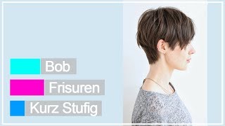 Bob Frisuren Kurz Stufig [upl. by Buehrer]