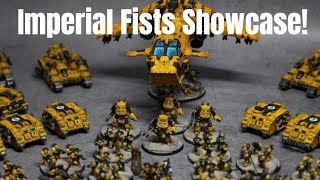 Legions Imperialis  Imperial Fists Showcase [upl. by Ahsekyw195]